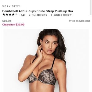 Victoria Secret BombShell Bra